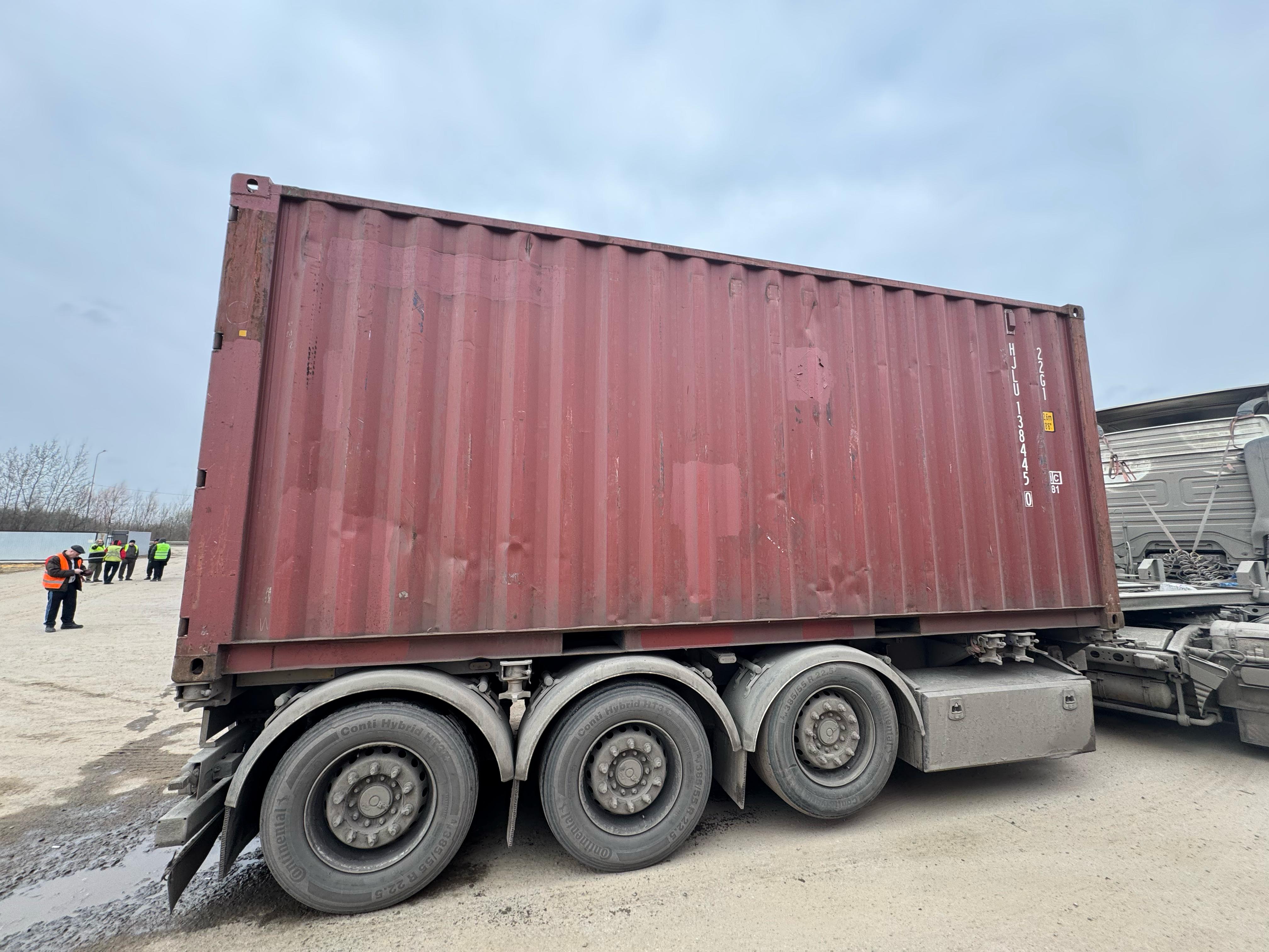 Морской контейнер HJLU1384450